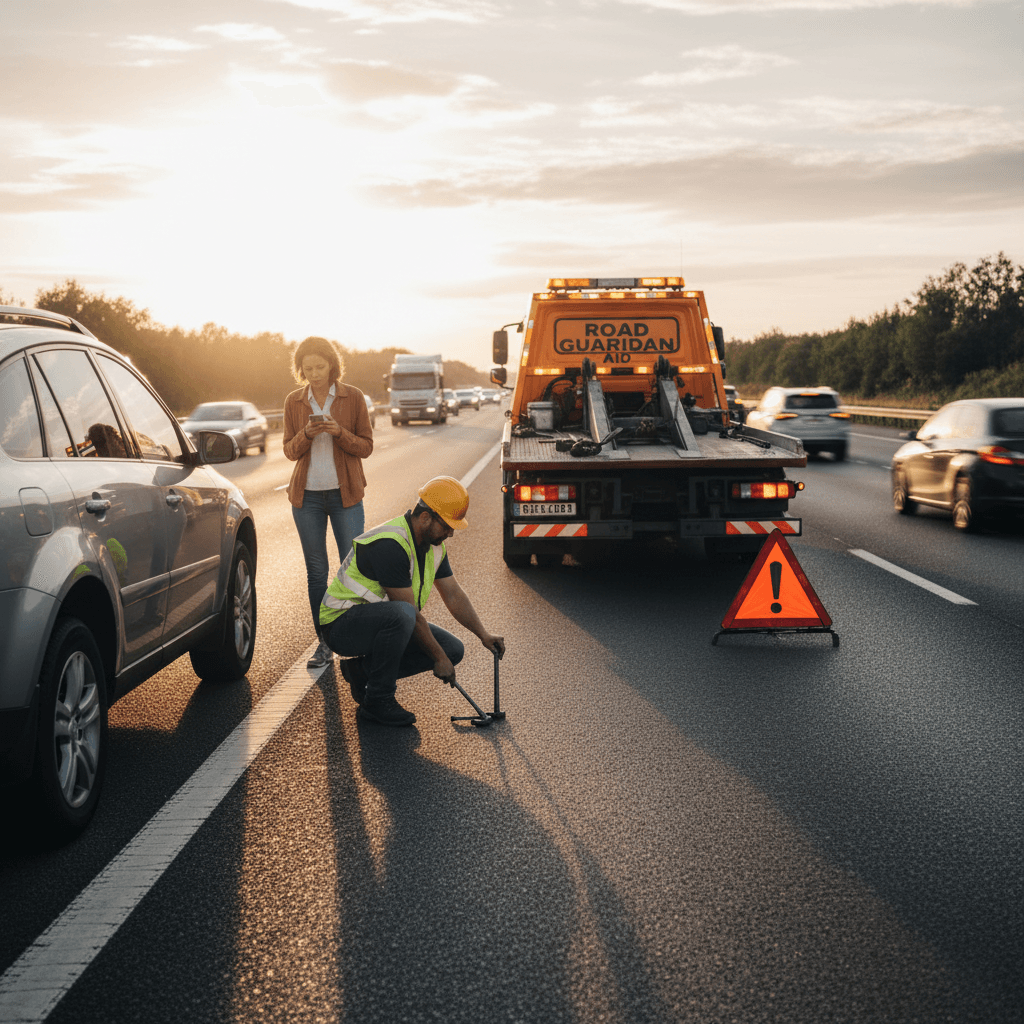 Assistência em emergências na estrada